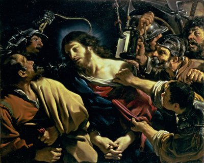 The Betrayal of Christ by Giovanni Francesco Barbieri